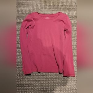 J Jill Long Sleeve Crew Jersey M
